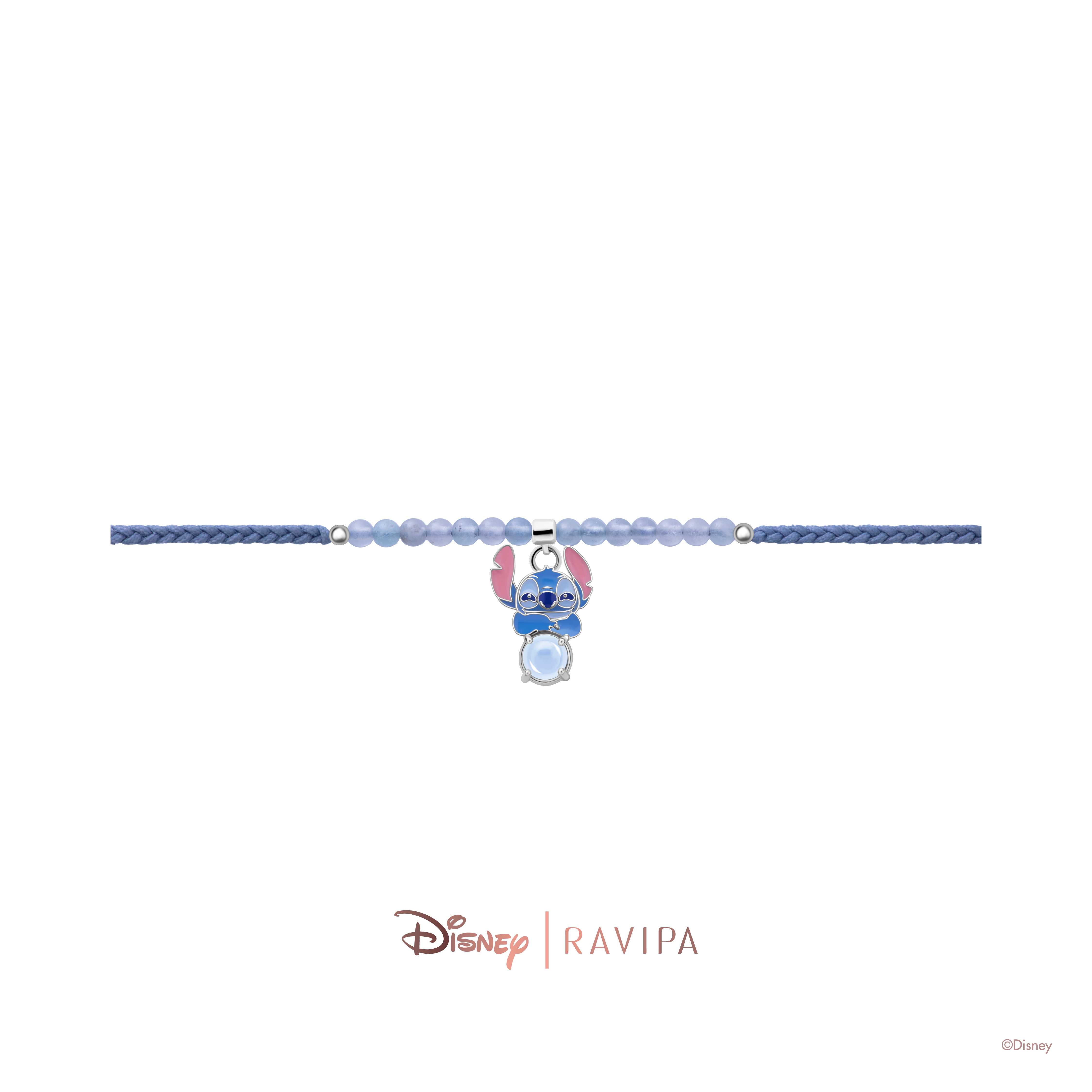 RAVIPA Disney Stitch and Blue Aquamarine Bracelet - สร้อยข้อมือ