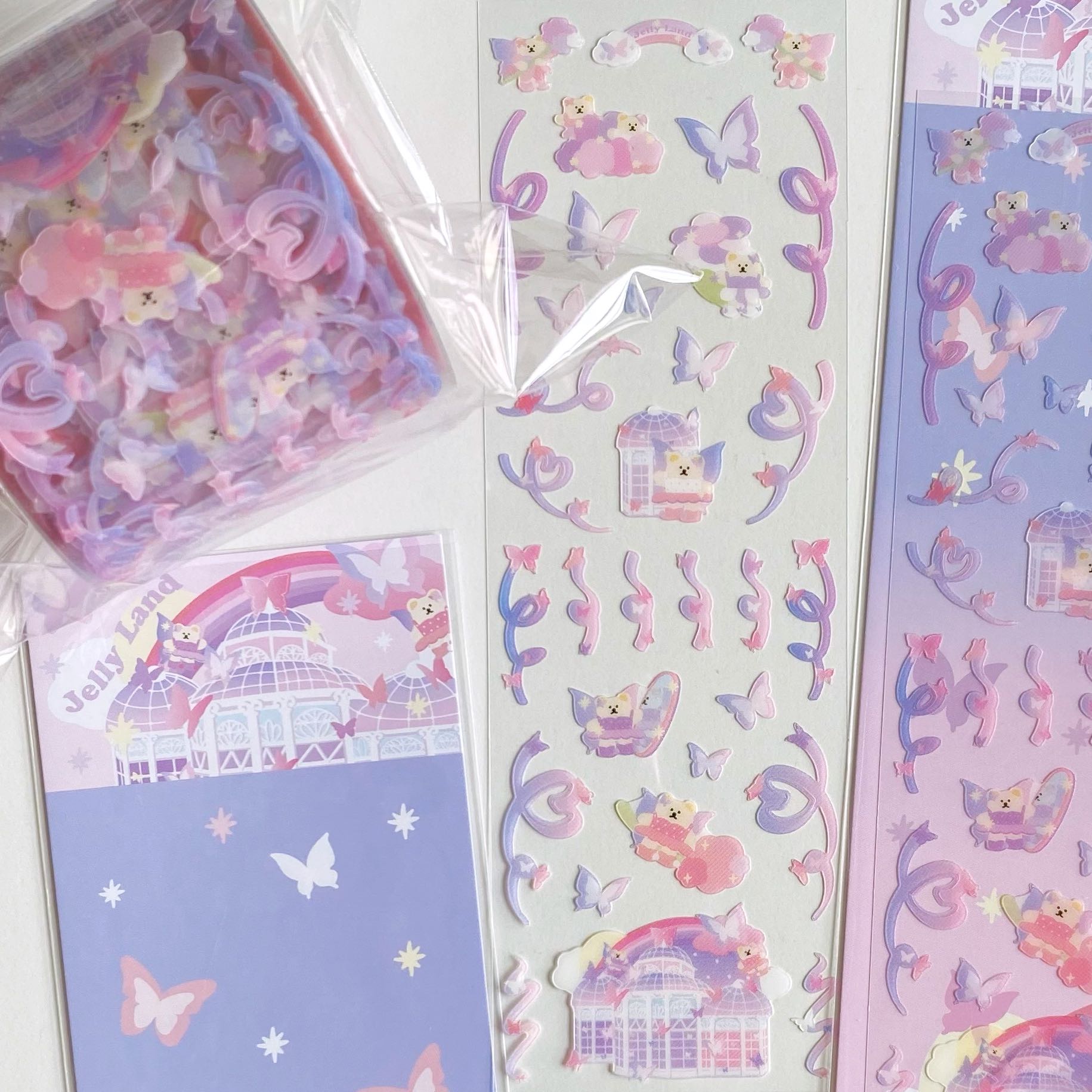 Jellyland sticker roll