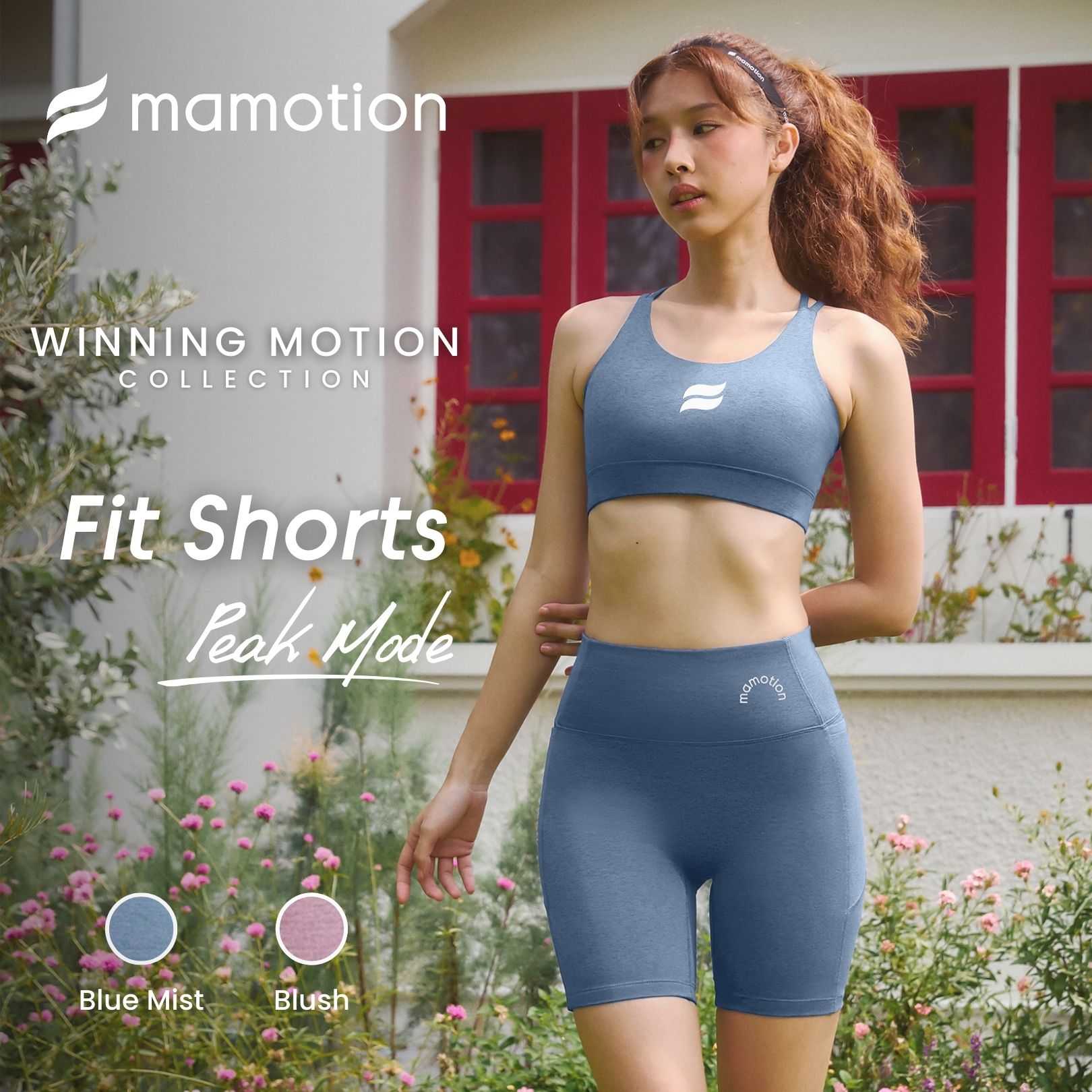 Mamotion Fit Shorts - GreenTech Series รุ่น Peak Mode (Winning Motion Collection)