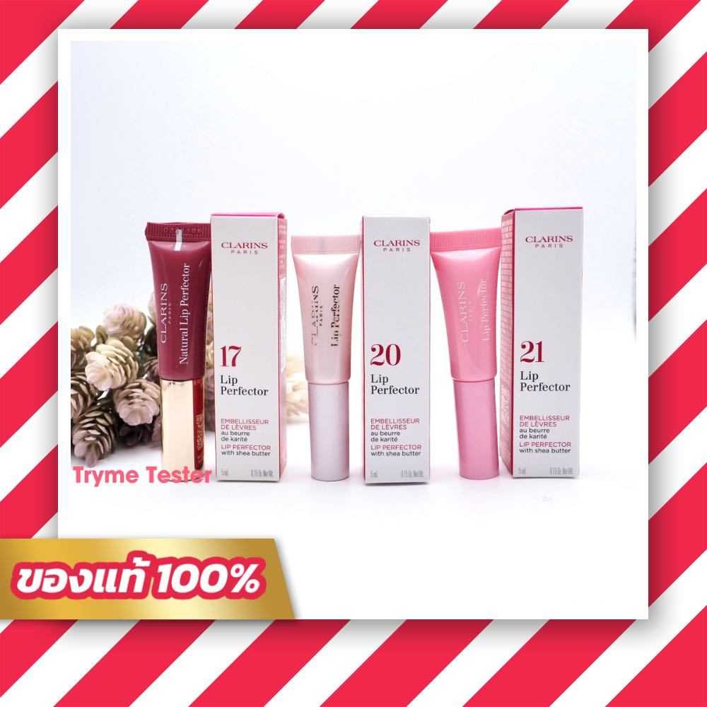 ฉลากไทย CIarins Natural lip perfector ขนาด 5ml./ 12ml.