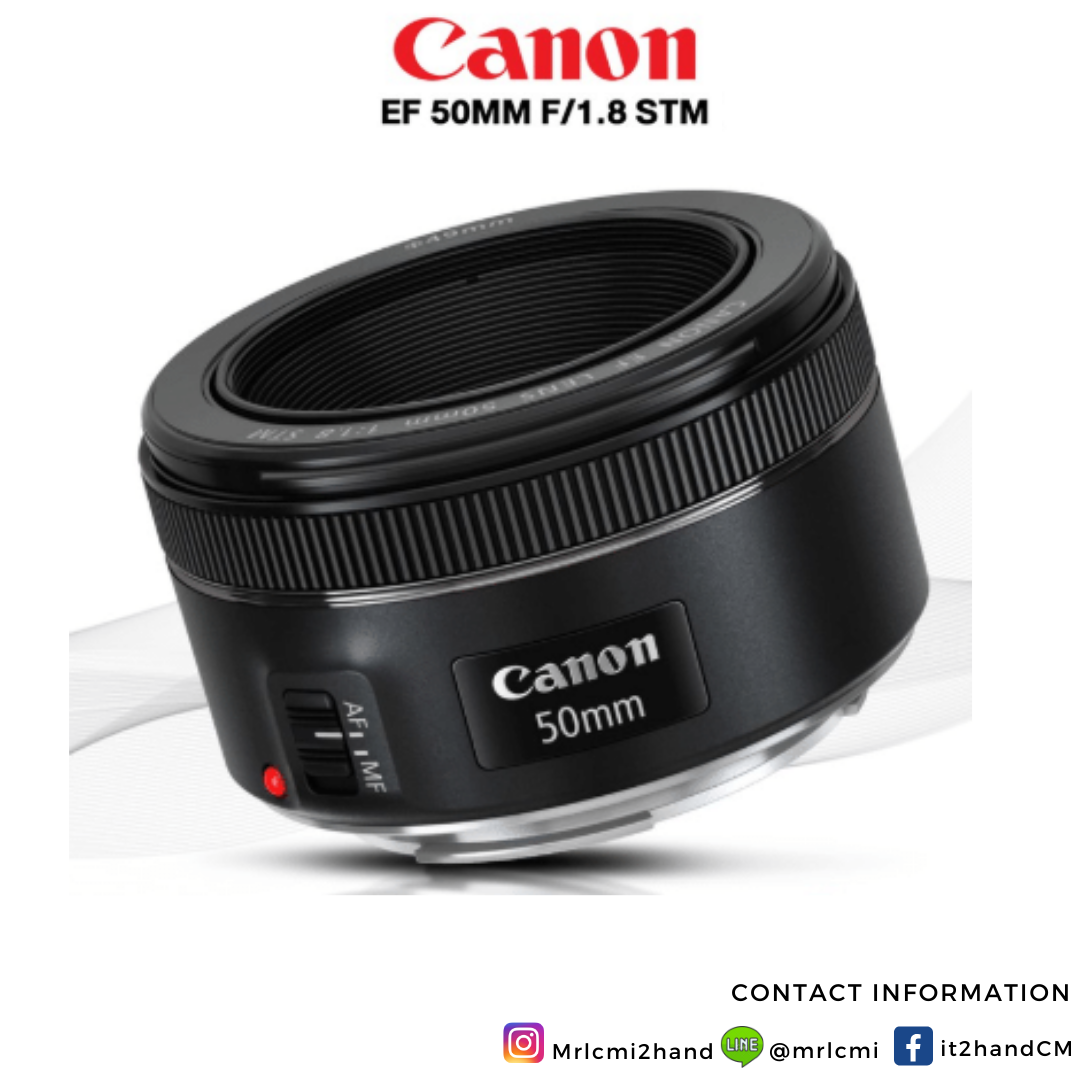 Canon Lens EF 50 mm.