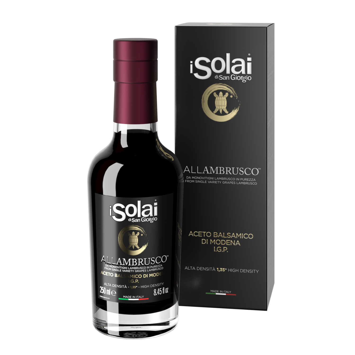Balsamic Vinegar of Modena I.G.P. Allambrusco™  I Solai - 250ml