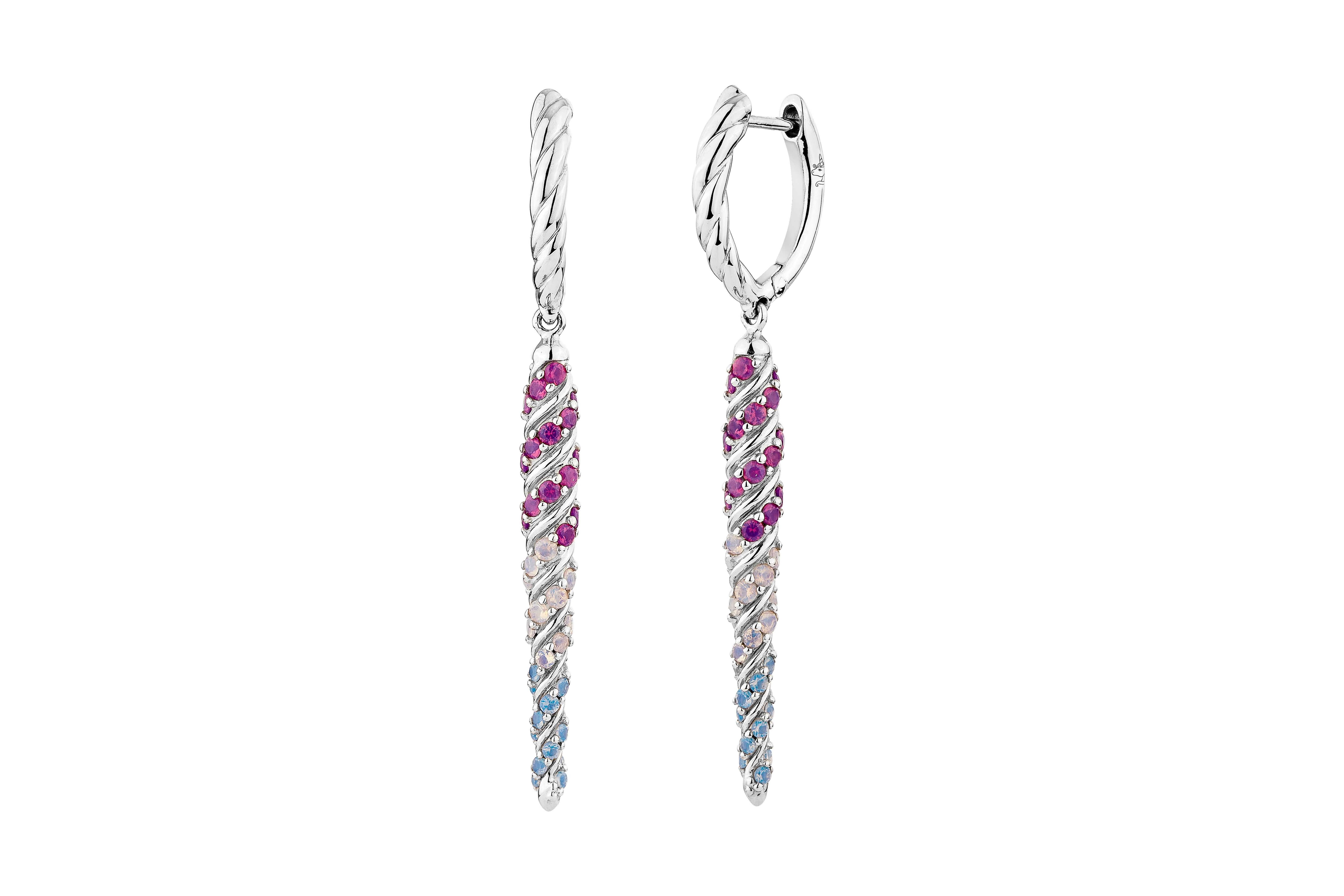 Unicorn Dripping ID Earrings