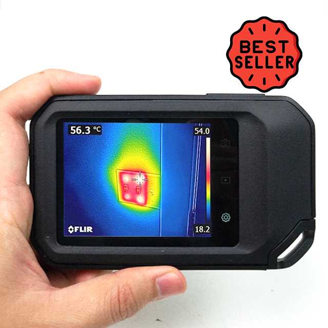FLIR-C5 กล้องถ่ายภาพความร้อน (Compact Thermal Camera) | Max.400°C