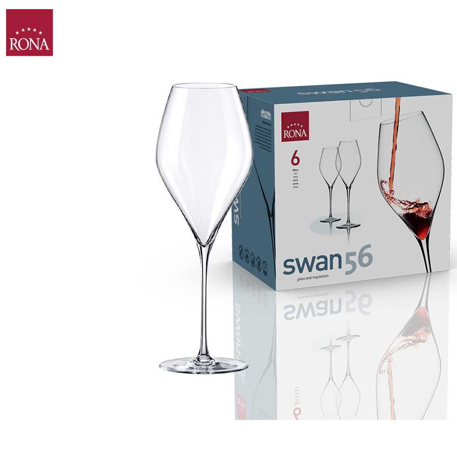 Swan Wine Glass 560 ml (เซต 6 ใบ)