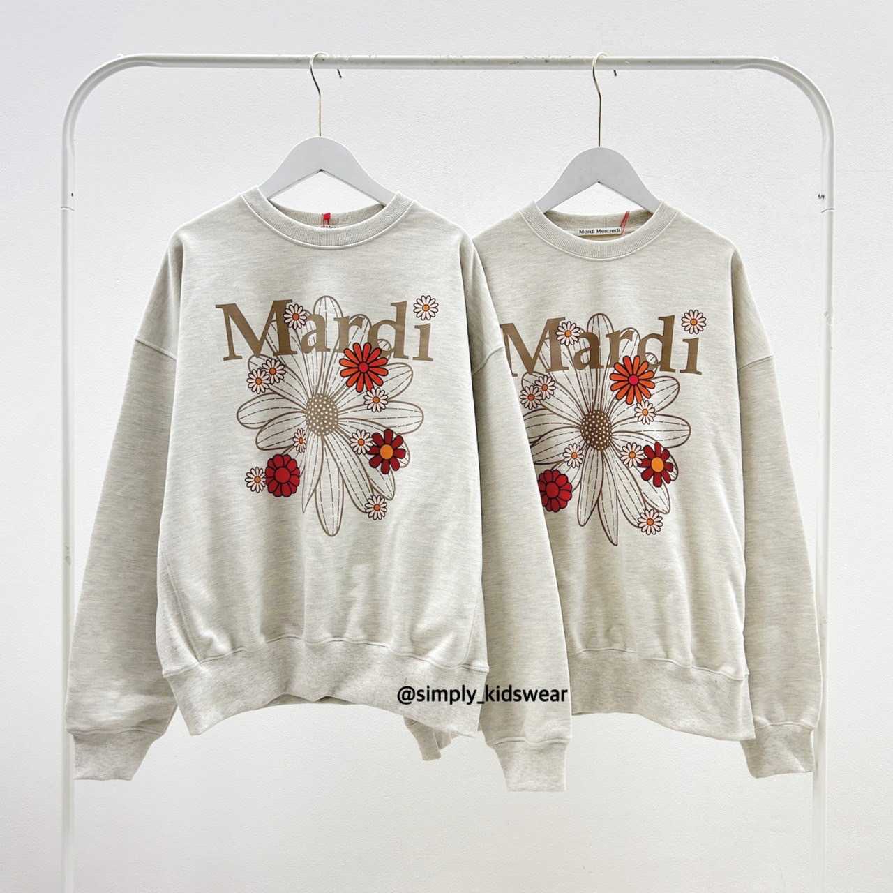 MARDI FLOWER SWEATSHIRT