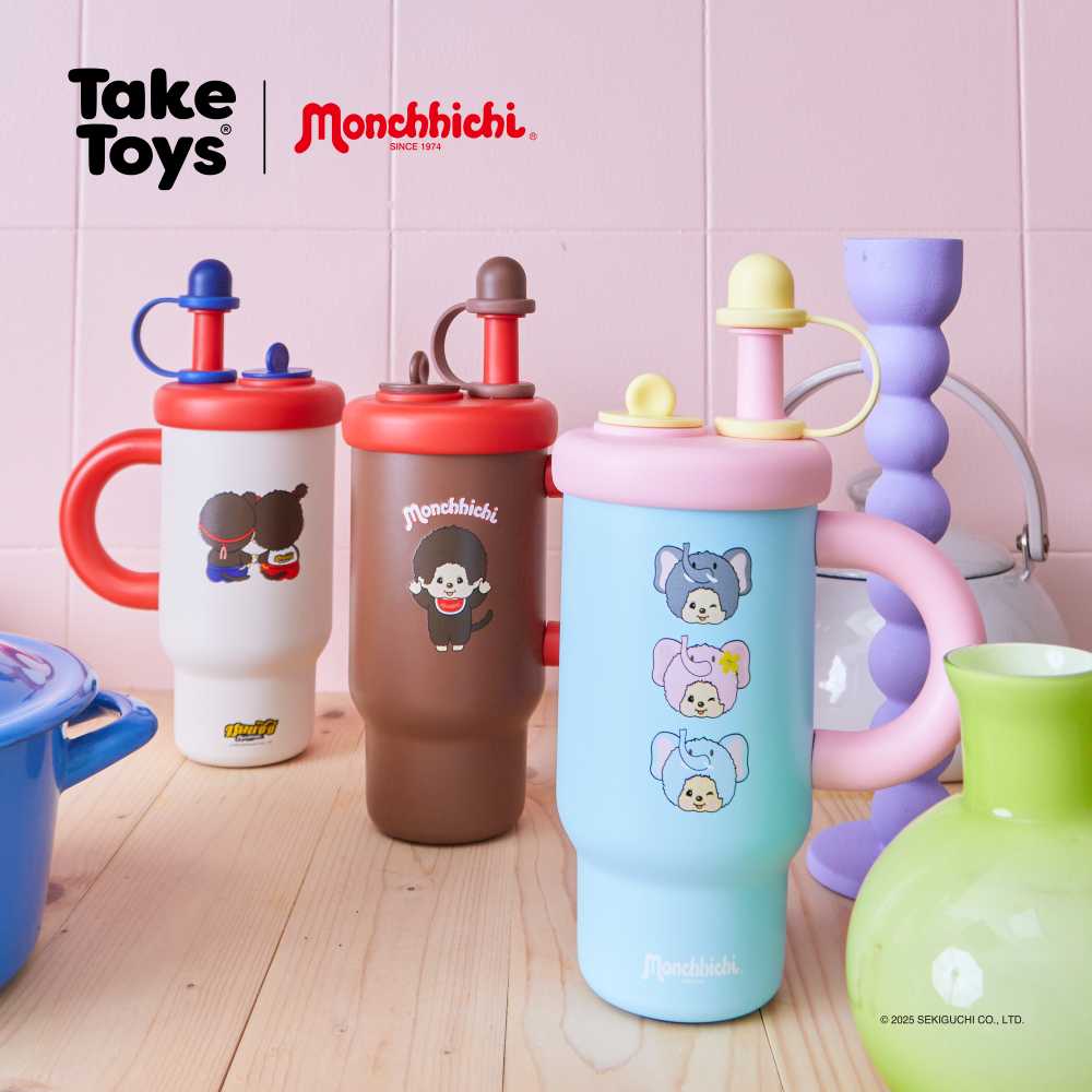 Monchhichi Tumbler 880 ML. - กระบอกน้ำเก็บความเย็นมอนชิชิ ขนาด 880 Ml