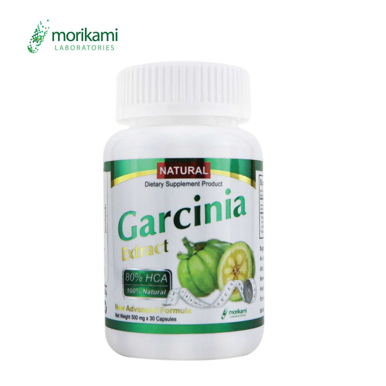 สารสกัดจากผลส้มแขก Garcinia Extract x 1 ขวด โมริคามิ ลาบอราทอรีส์ morikami LABORATORIES