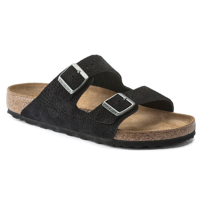 Birkenstock รองเท้าแตะ ผู้ชาย รุ่น Arizona สี Desert Buck Black - 1020735 (regular)