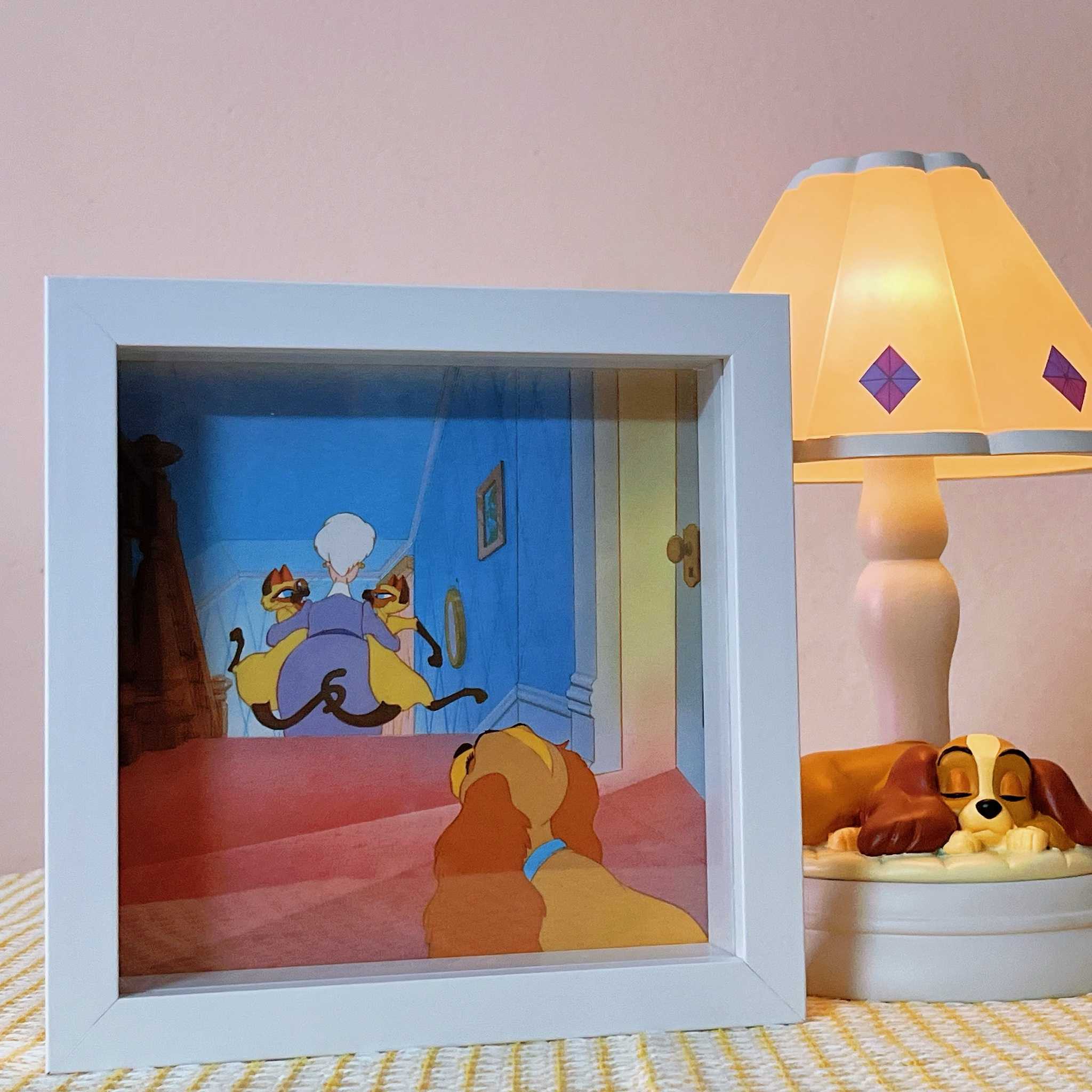 กรอบรูป Disney - Lady and the Tramp