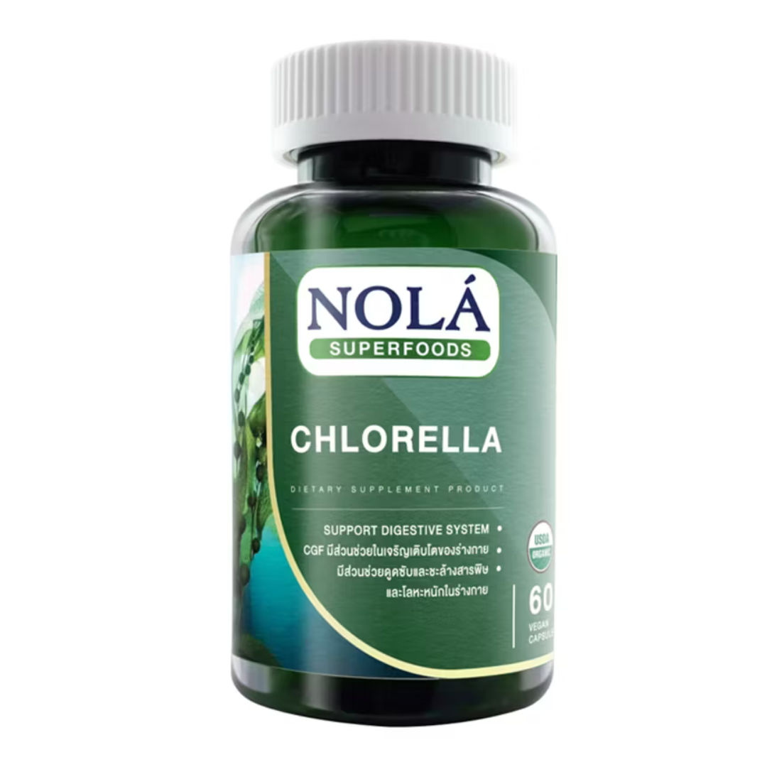 NOLA Chlorella 60 Vegan Capsules