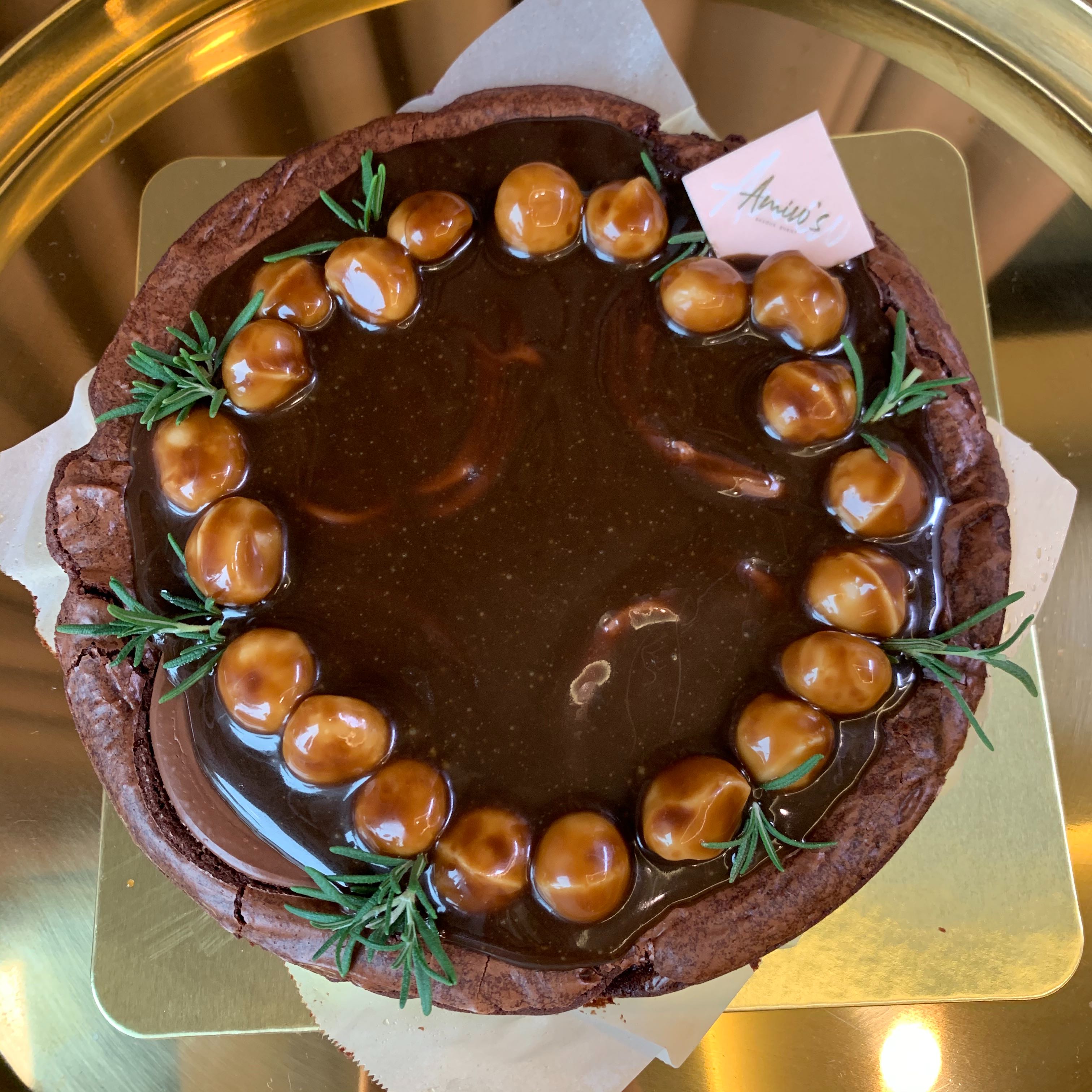 Valrhona Brownie with Macadamia Butterscotch 2 lbs