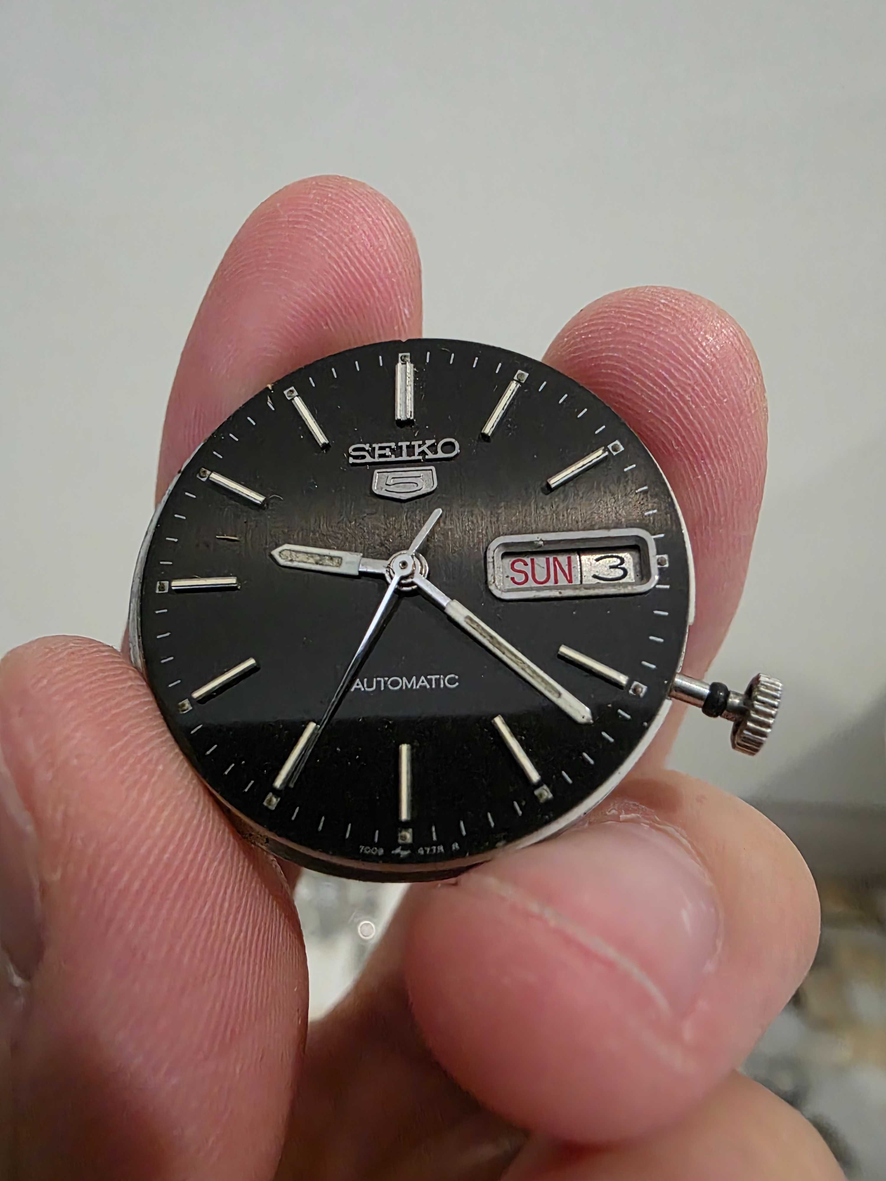 อะไหล่นาฬิกา เครื่อง SEIKO 5 สวย ออโต้ เก่าเก็บเดิมๆ หายาก รุ่นเก่า ขายตามสภาพ พร้อมส่ง