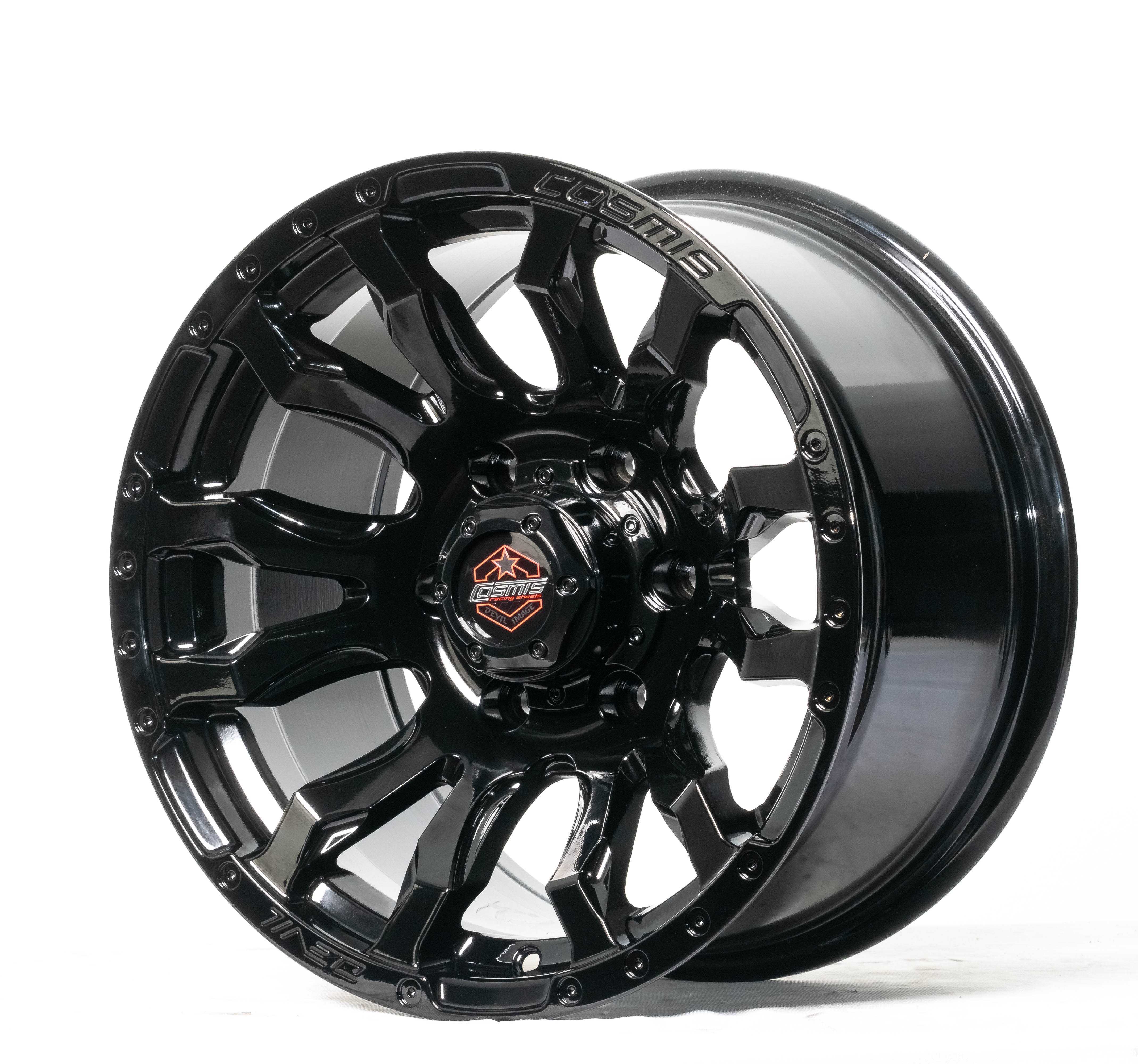 แม็กซ์ DUB-12 16X9.0 6X139.7 ET0 CB.106.1 DEEP-BLACK (สีดำพิเศษ)Custom