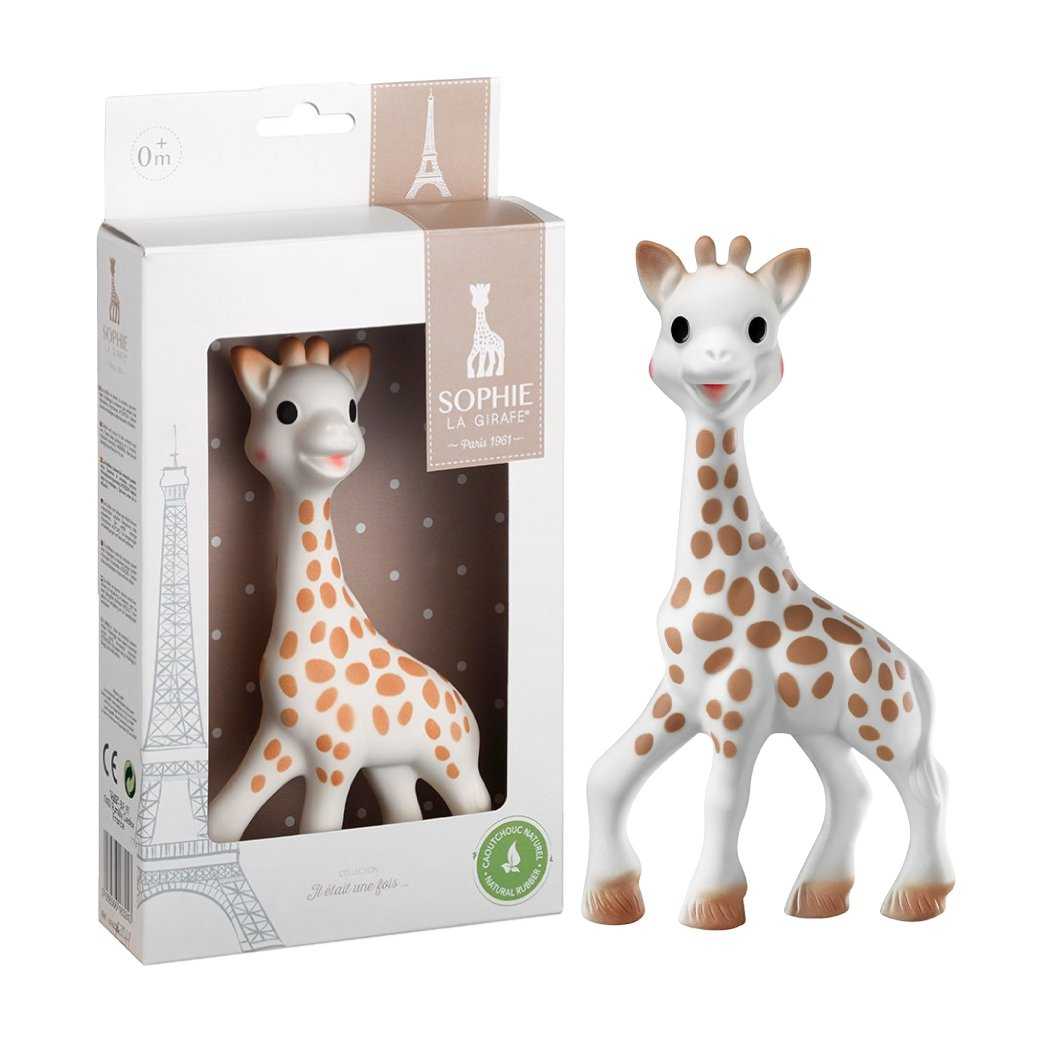 Sophie la Girafe ยางกัดธรรมชาติ Vulli Sophie the Giraffe (แบบกล่อง) BPA FREE จากฝรั่งเศส
