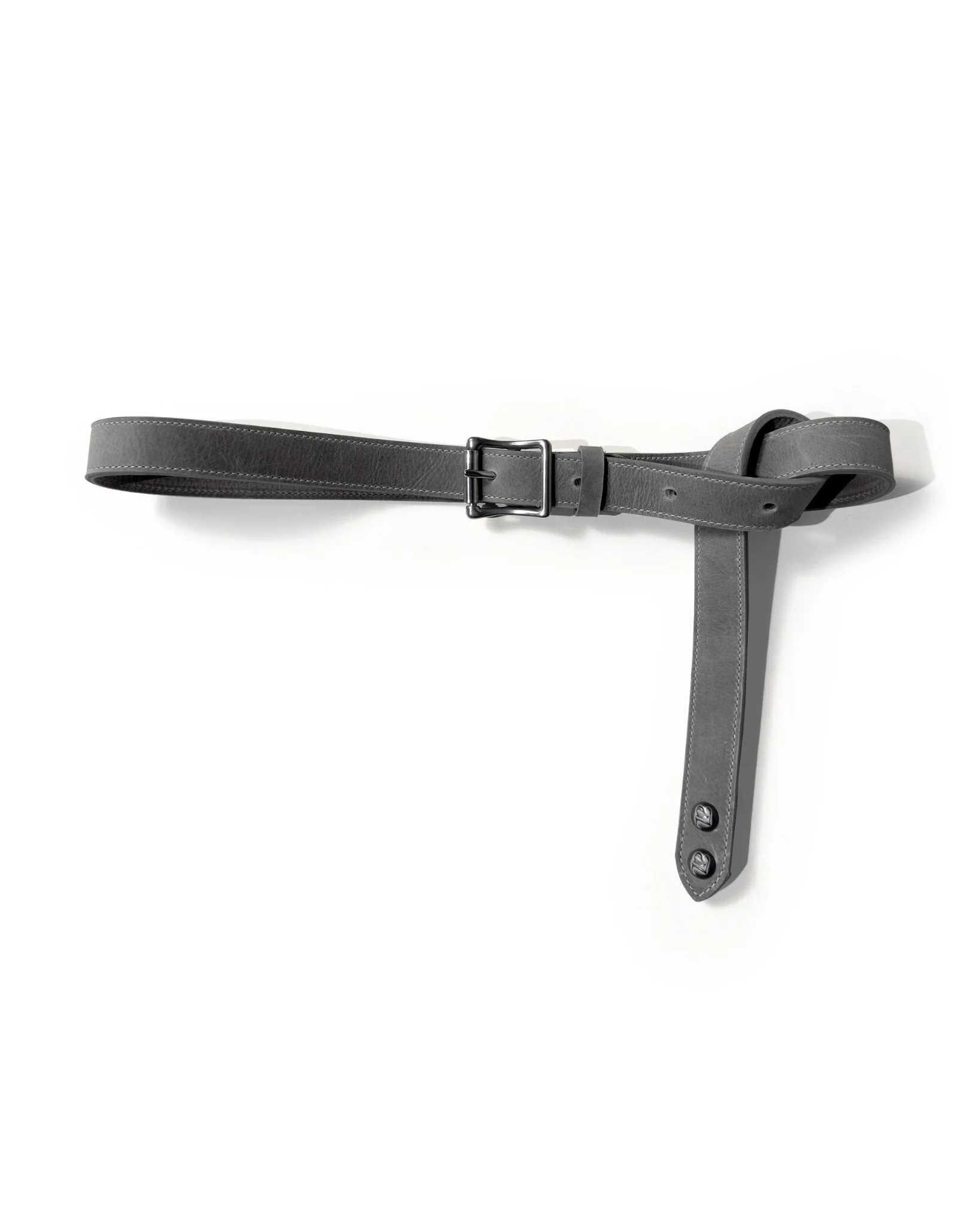 ALCYUS - A24 VEGTAN RAW OIL BELT (Grey)