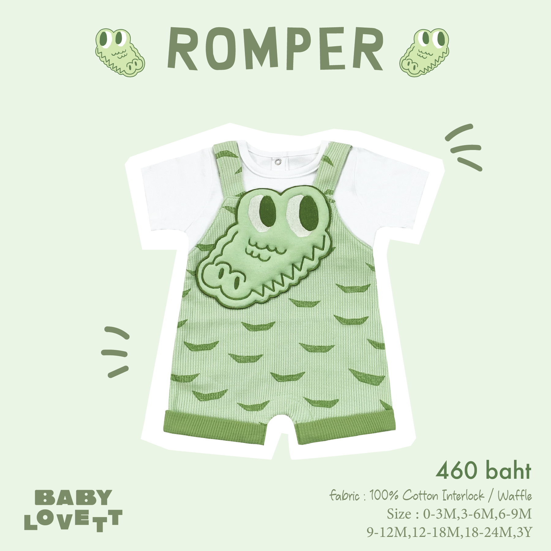 10 Animal - Romper