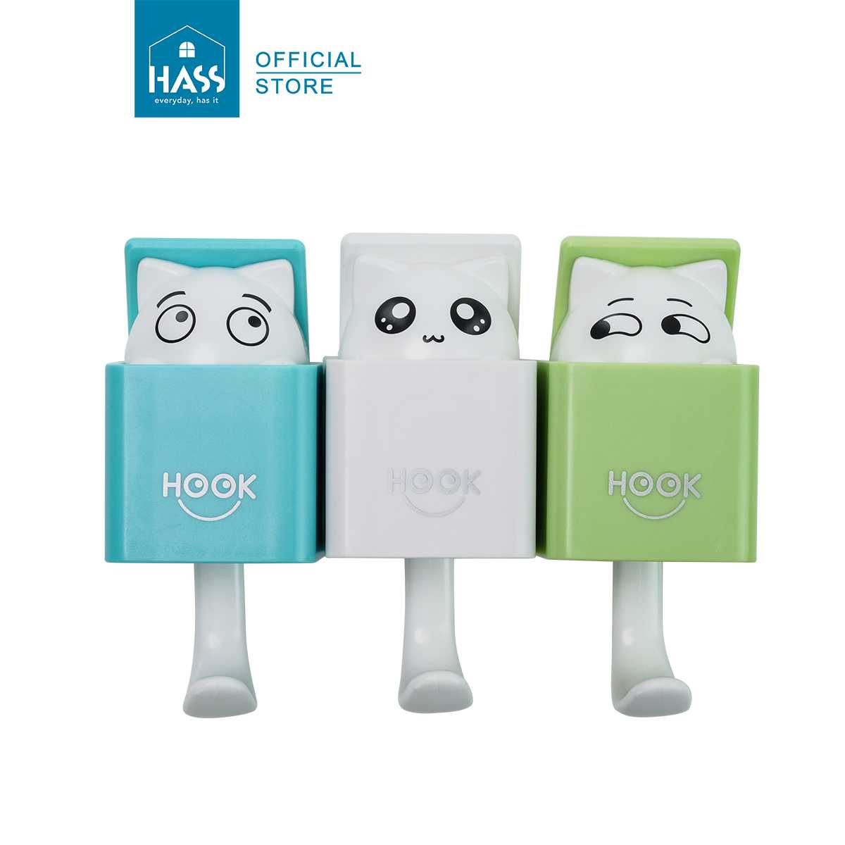 ตะขอแขวนแมวป๊อปอัพ Cute Cat Pop Up Hook