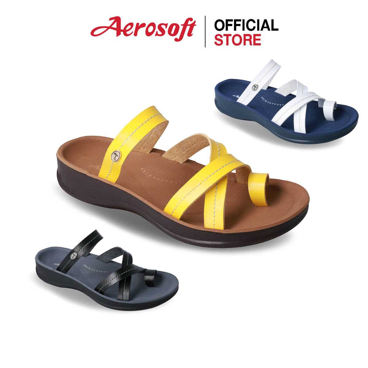 Aerosoft รองเท้าแตะเพื่อสุขภาพ รุ่น FW8461