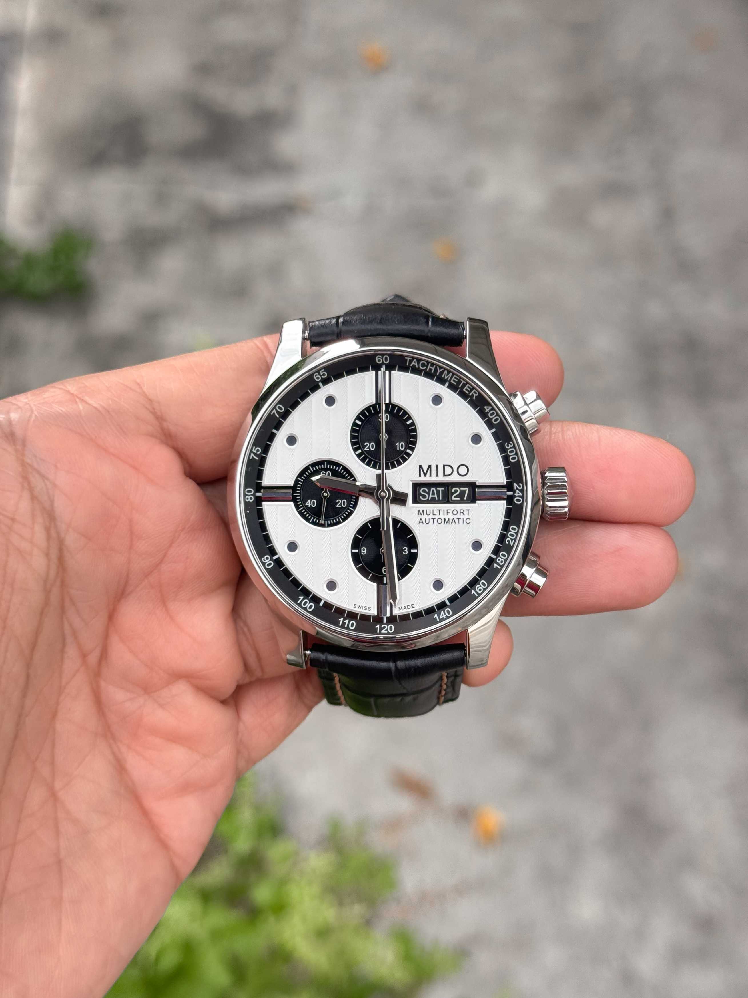Mido Multifort Automatic Chronograph King Size Panda Dial