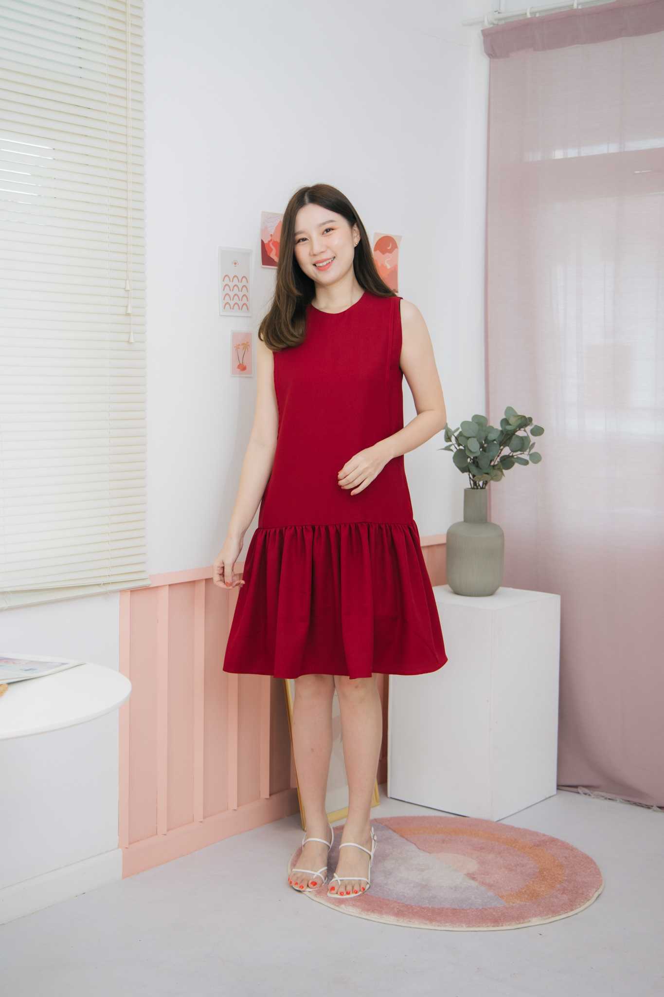 ชุดให้นม Ruby ruffle dress