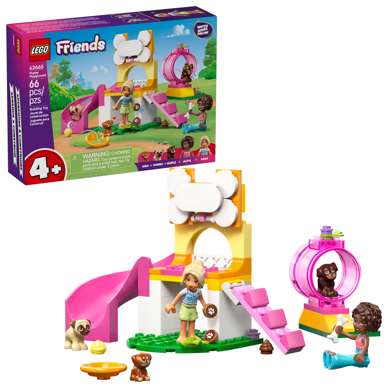 LEGO 42665 Puppy Playground(สินค้าซื้อแล้วไม่รับเปลี่ยนคืน)