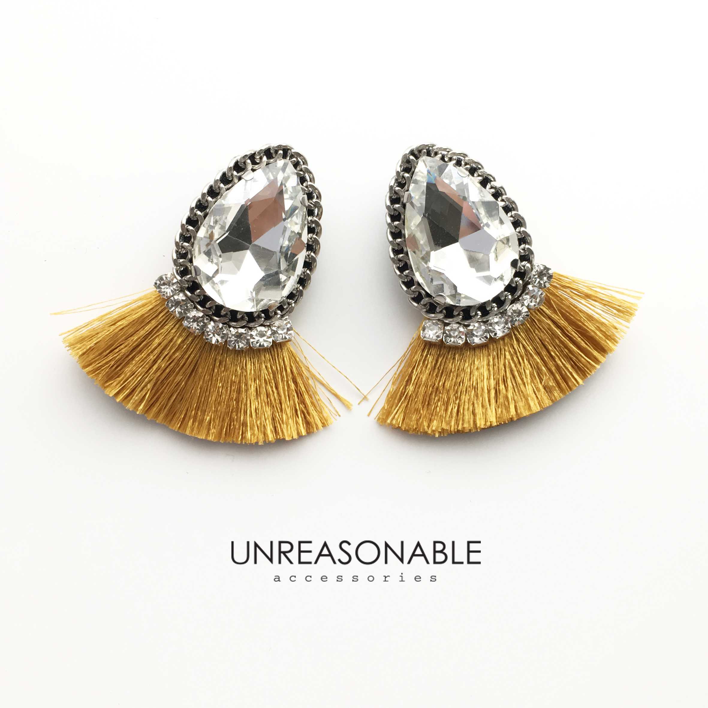 ต่างหูพู่ Tassel Earrings : UA0570-04