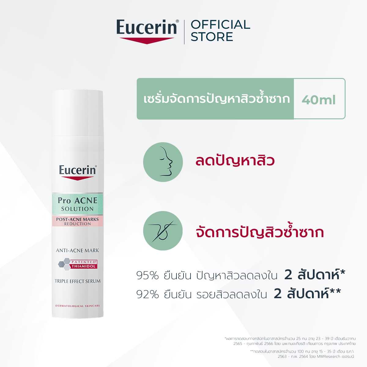 Eucerin Pro ACNE SOLUTION TRIPLE EFFECT SERUM 40 ML