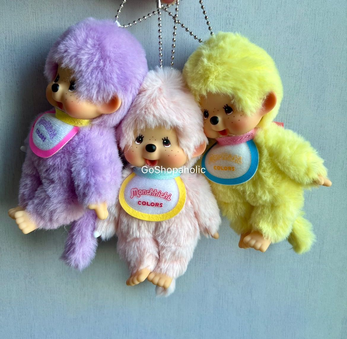 Sekiguchi Monchhichi Colors Keychain Yellow
