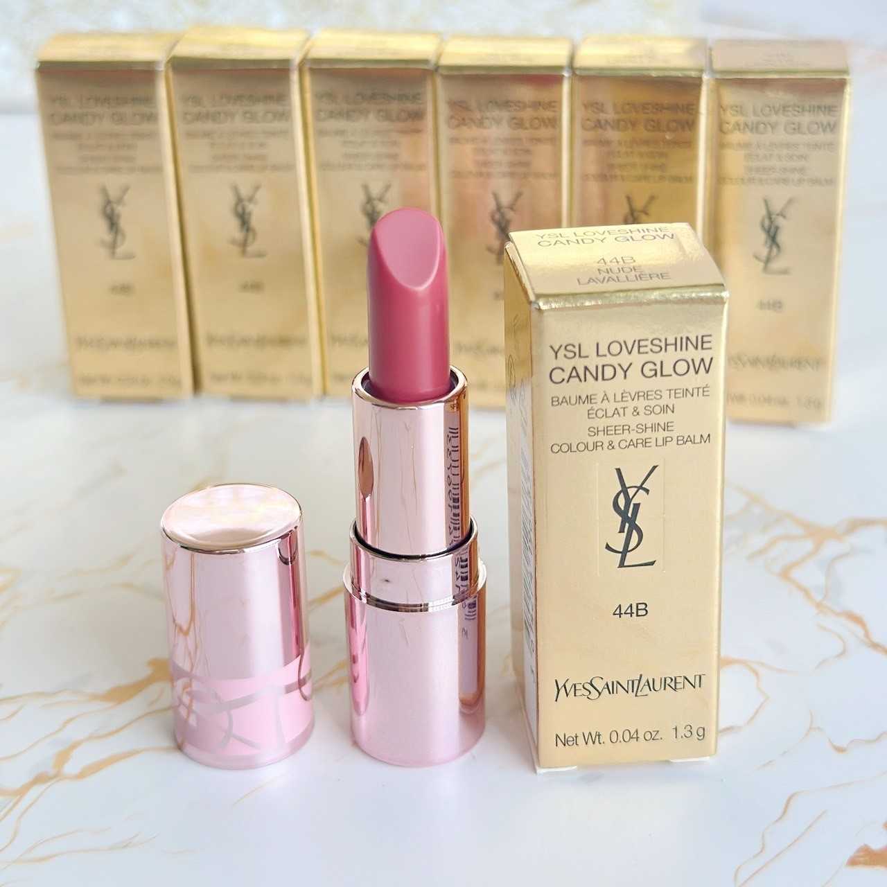 YSL Candy Glow Lip 1.3g. # 44B Nude Lavalliere