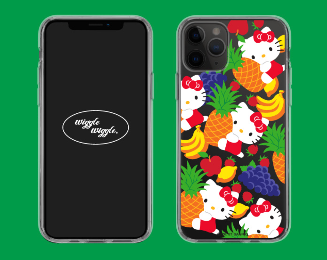 พร้อมส่ง Wiggle Wiggle x Hello kitty falling fruits Iphone 12 Pro max