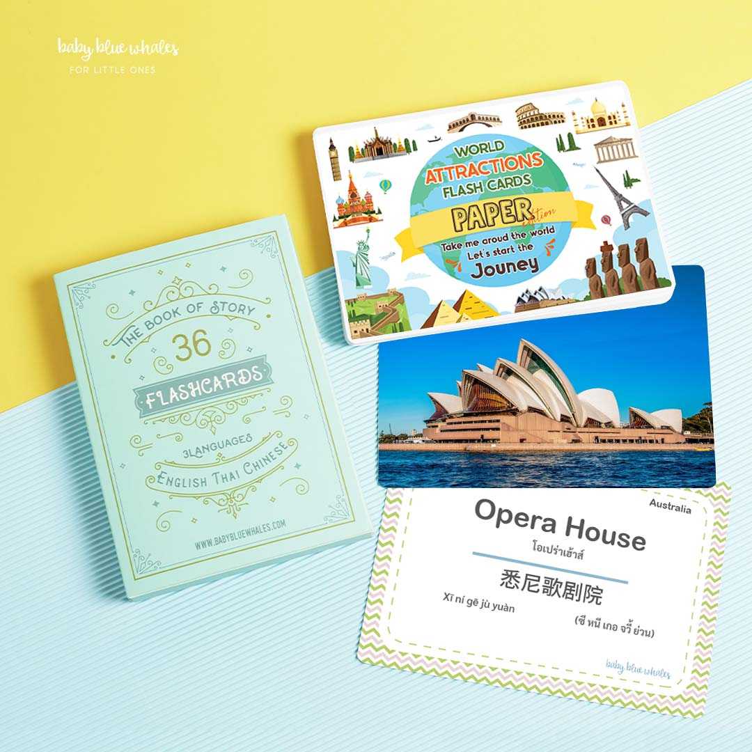 World Attraction Flashcard