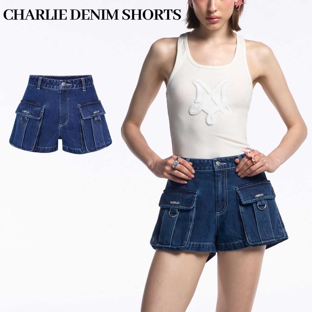 Merge Official - Charlie Denim Shorts (จัดส่ง 28/07)(เปิดขาย 15 Jul 20.00)