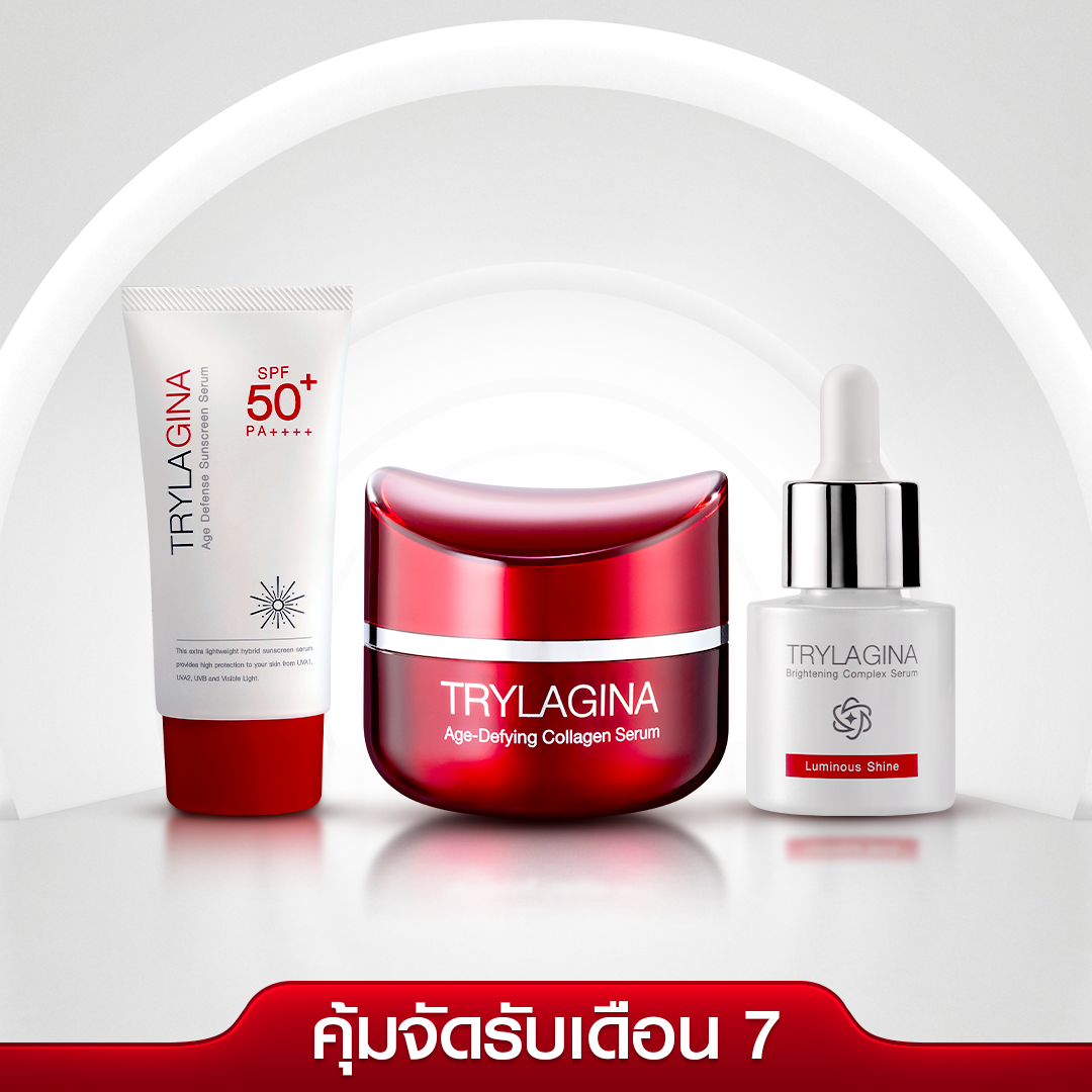 [1ฟรี2] Set คืนผิวใส Trylagina 12X (ไตรลาจิน่า 12X)