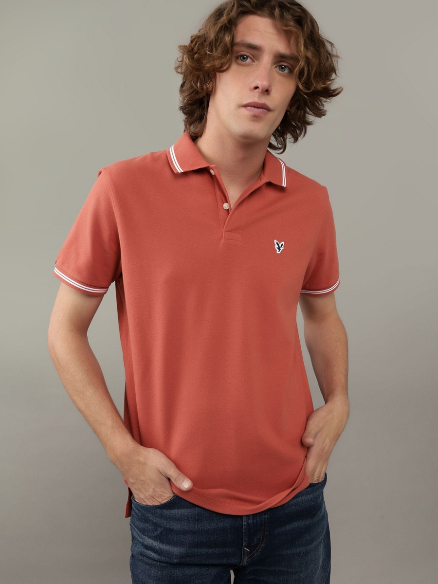 เสื้อยืด ผู้ชาย P-SS PIQUE NOVELTY TIPPING POLO - INTL ( 017-9152-812 )