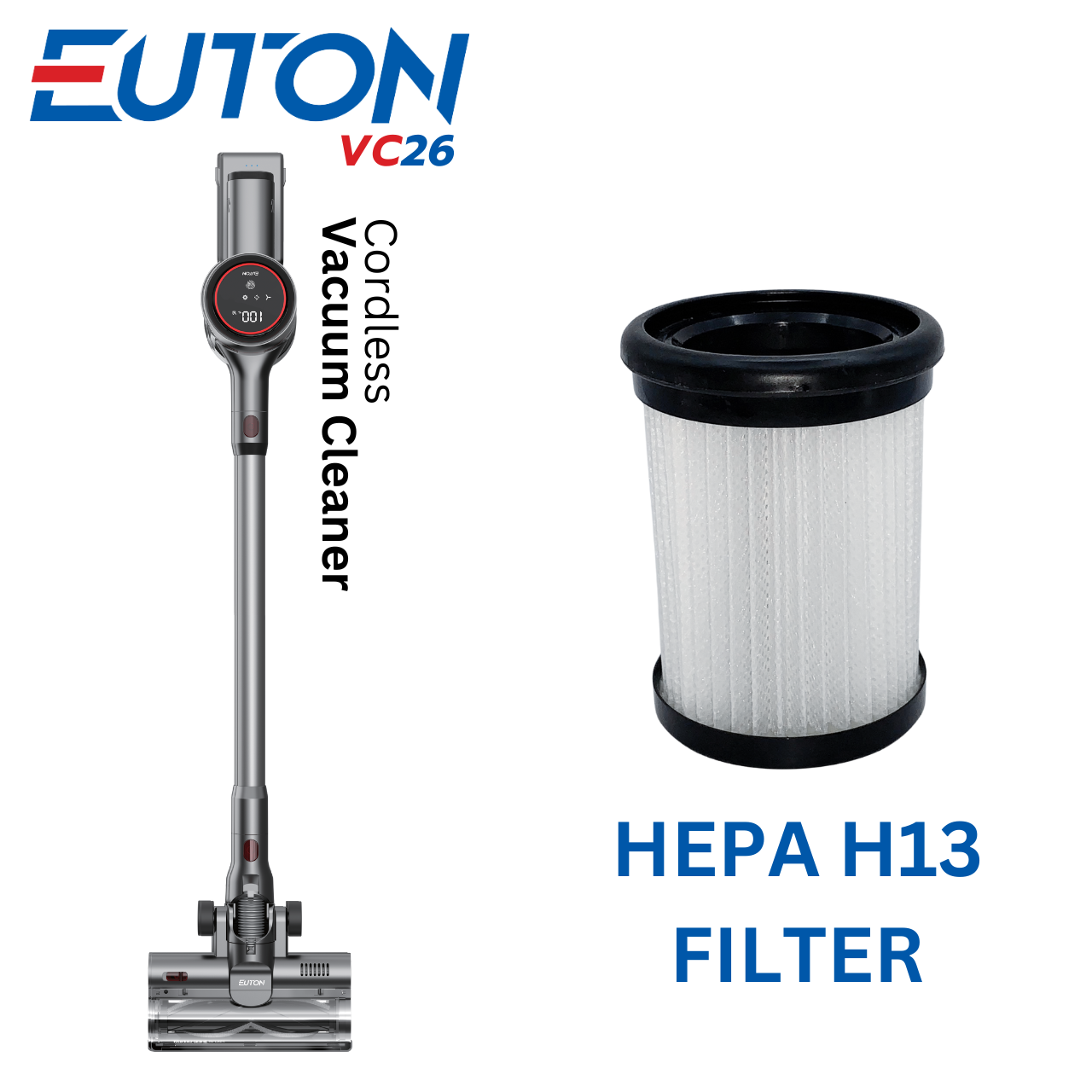 EUTON VC26 HEPA H13 FILTER ไส้กรอง HEPA