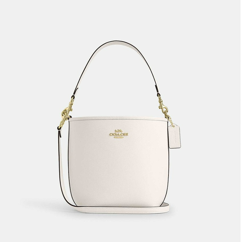 Coach CT801 City Bucket Bag (IMCHK) กระเป๋าสะพายผู้หญิง สี Im/Chalk