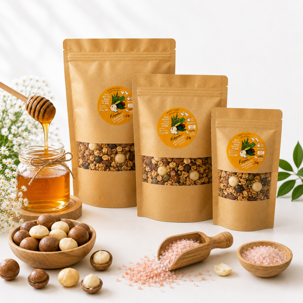 ((รอบส่ง 25 มิ.ย.) Pukpun Granola กราโนล่าอร่อยเสียคน