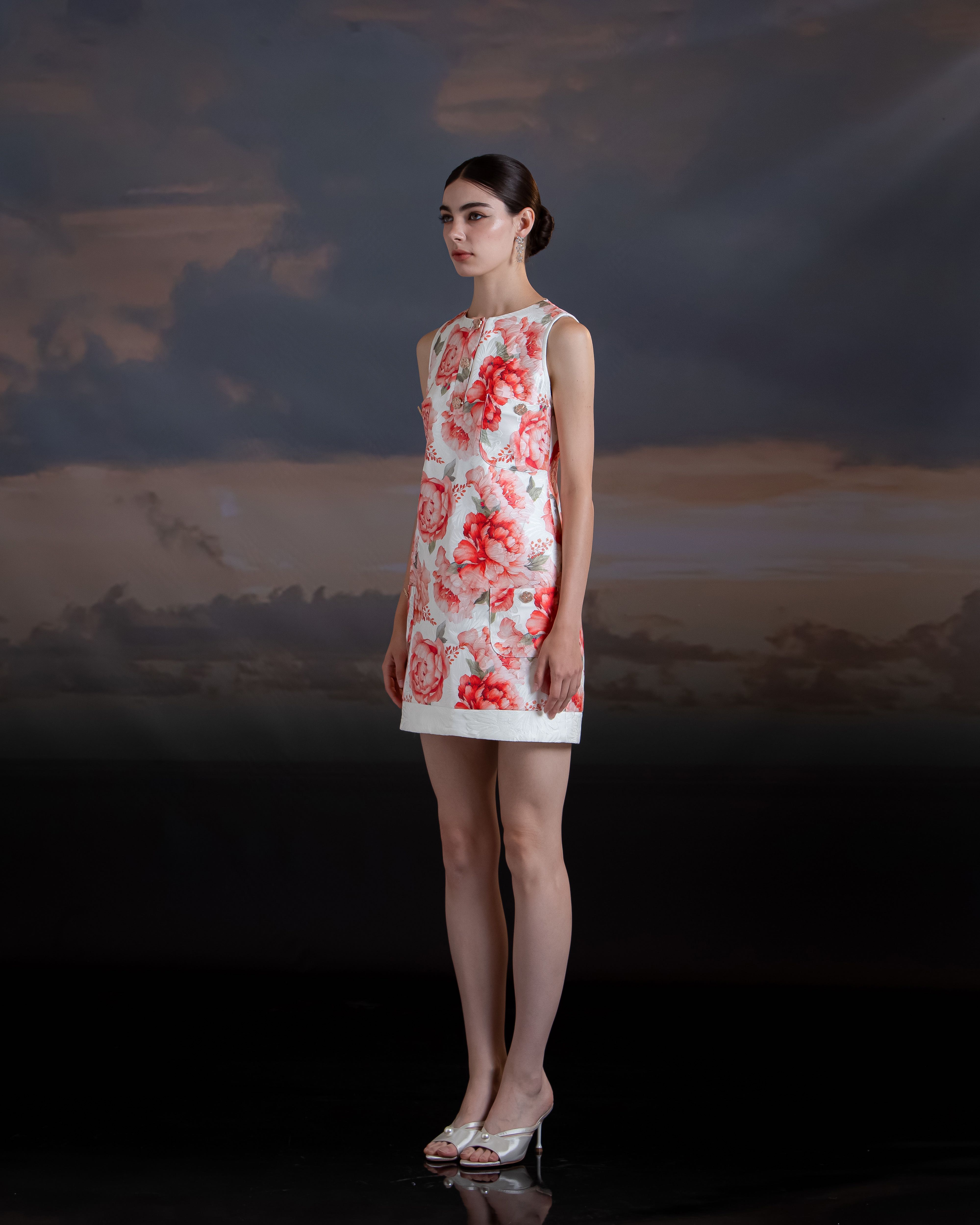 Sleeveless Mini Cocktail Dress