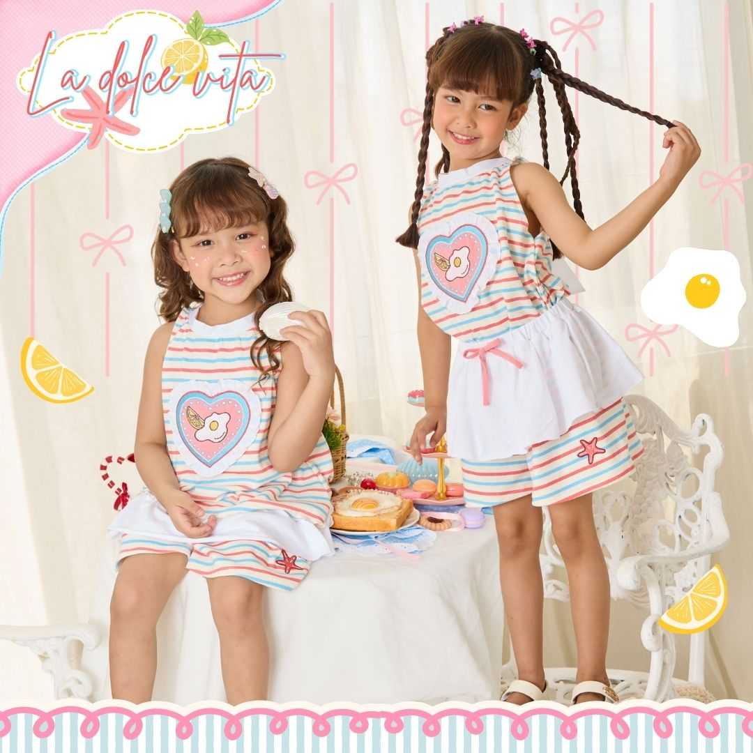 e'clat เสื้อ+กางเกง  SKU-8166