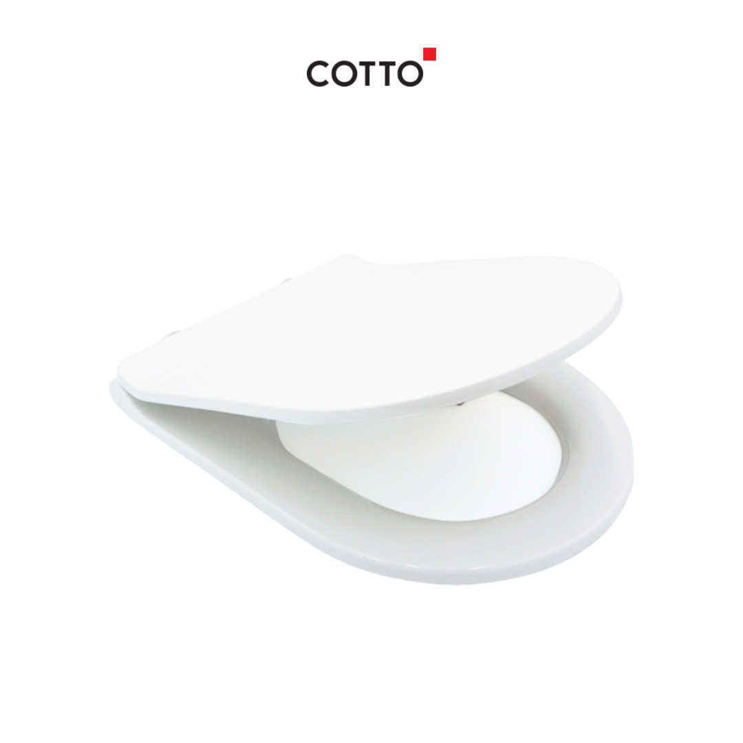 COTTO F920000 ขาว ฝารองนั่ง U-Shape