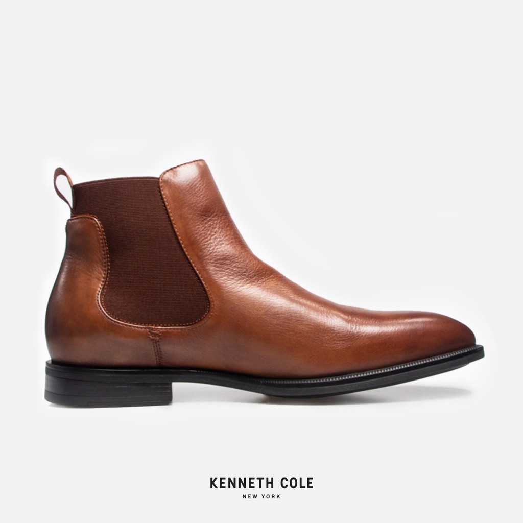 KENNETH COLE รองเท้าบูทผู้ชาย รุ่น FUTUREPOD CHELSEA สีน้ำตาล ( BOT - KMF9053TL-901 )