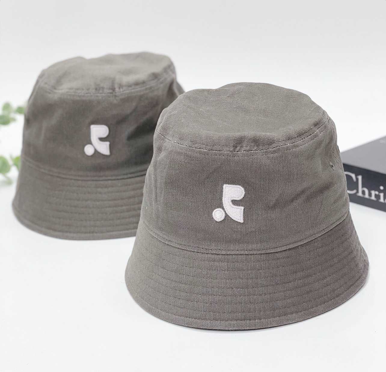 Rest & Recreation Washed Bucket Hat (ฺCharcoal)