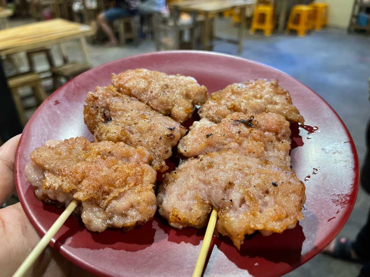 หมูเด้ง(ย่าง)ไม้ละ