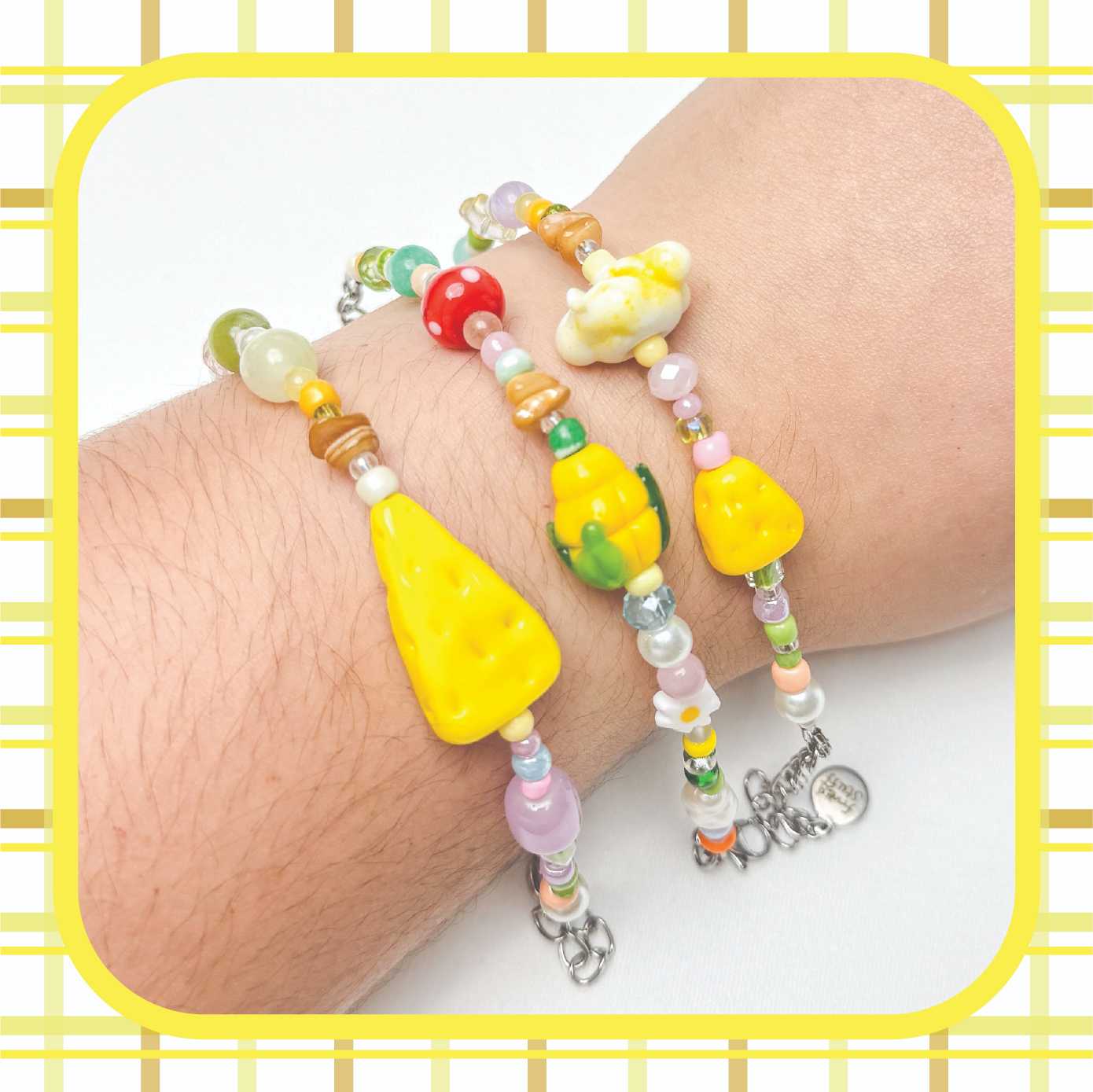 Murano Bracelet : collection Yellow