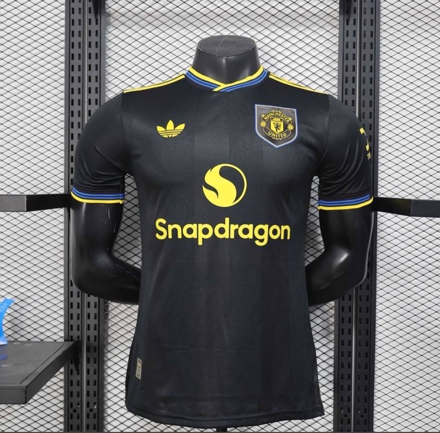 เสื้อเเมนยู เหย้า สีดำ Player Edition เกรดนักเตะ 2026