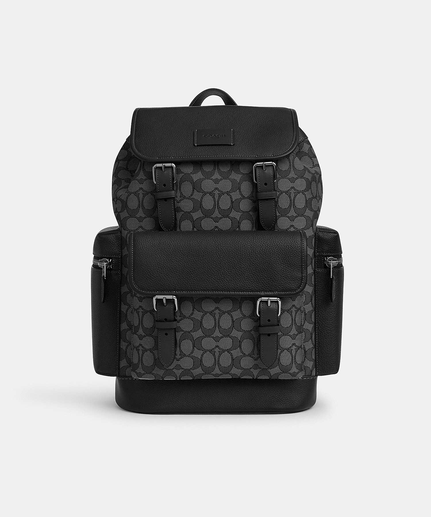 COACH SPRINT BACKPACK IN SIGNATURE JACQUARD CT016 SVO1U