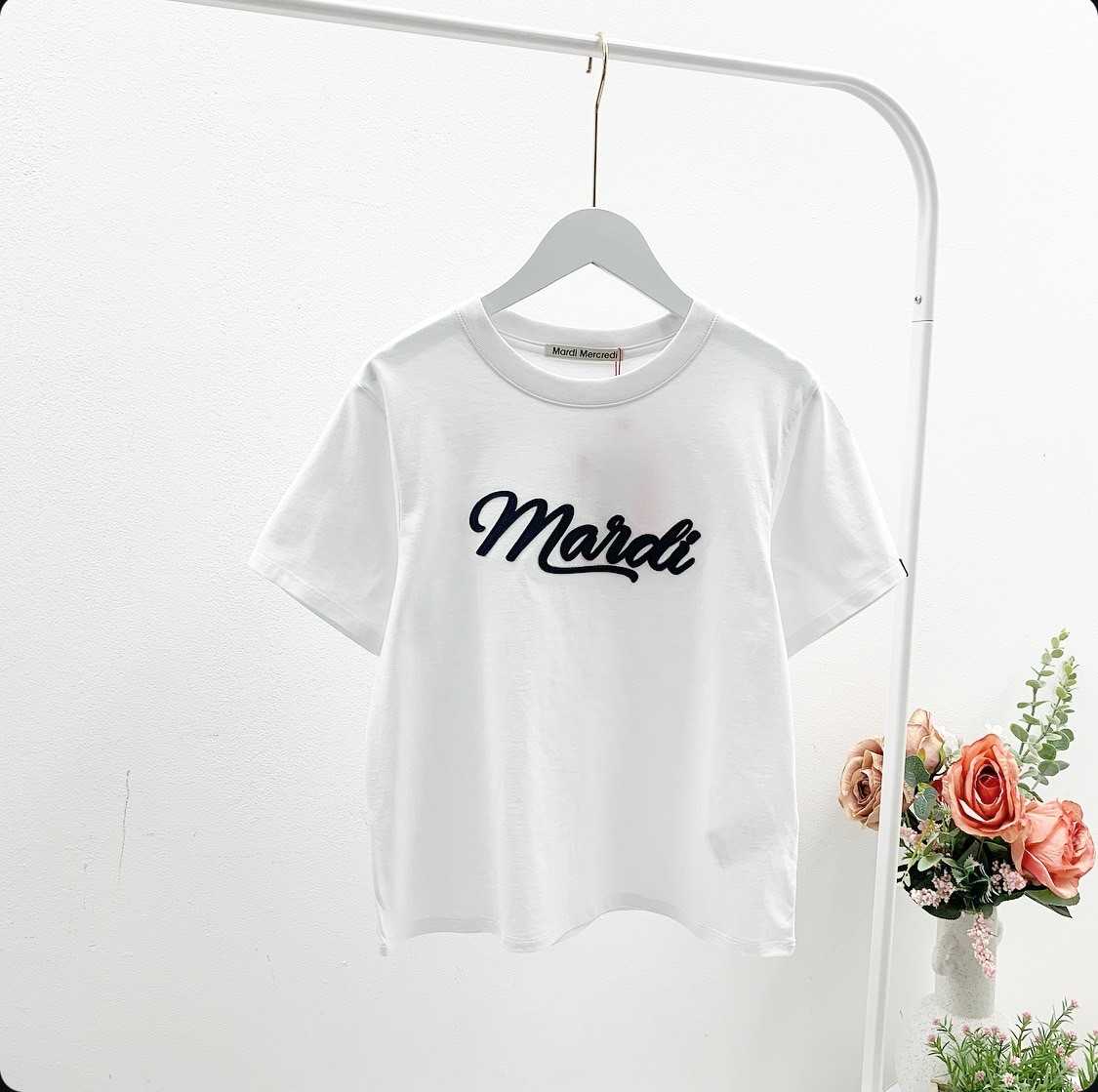Mardi Slim Logo T-Shirt (White)