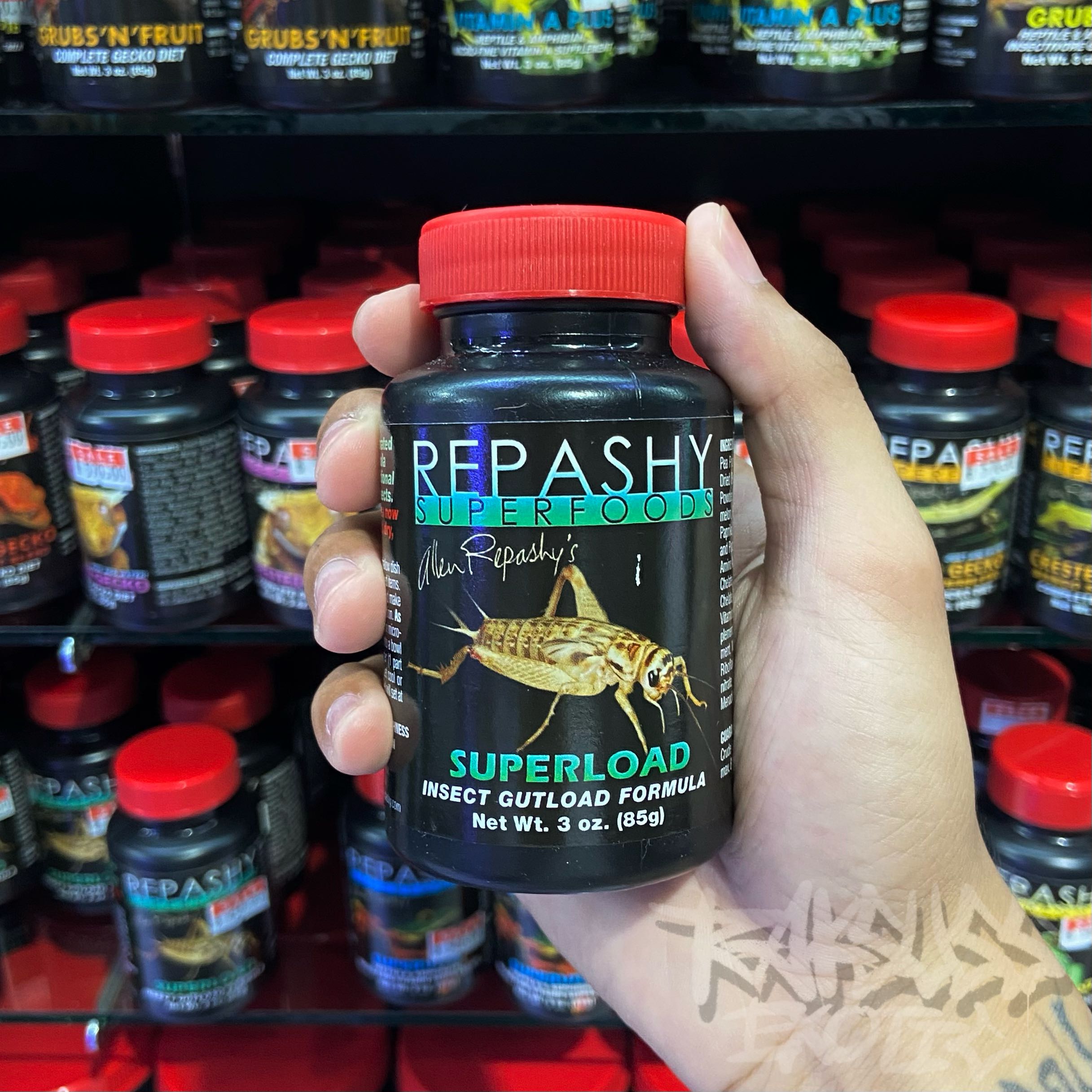 Repashy Superload Insect Gutload Formula Net Wt. 3oz. (85g)