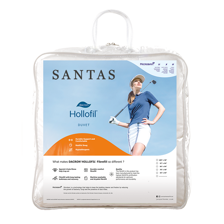 ไส้ผ้านวม SANTAS รุ่น Dacron Hollofil (6 ฟุต)